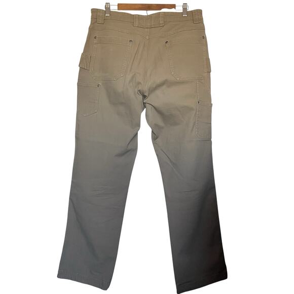 Duluth Trading Co. Flex Fire Hose Relaxed Fit Carpenter Cargo Sz 36x34 Workwear - Picture 1 of 6